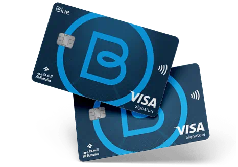 blue fab Signature credit card