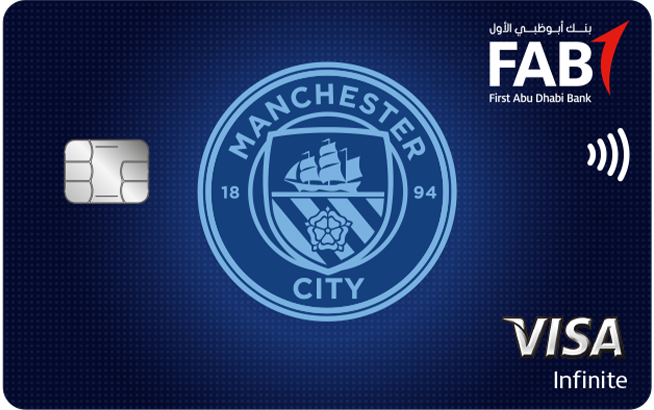 Manchester City Infinite Credit Card First Abu Dhabi Bank Uae