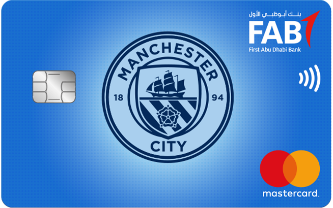 Manchester City Titanium Credit Card First Abu Dhabi Bank Uae