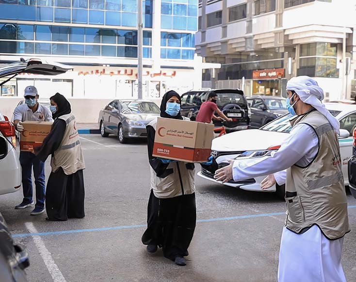 بنك أبوظبي الأول وهيئة الهلال الأحمر الإماراتي يتعاونان لتوفير وجبات الإفطار في ظل انتشار فيروس كورونا